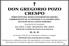 Gregorio Pozo Crespo
